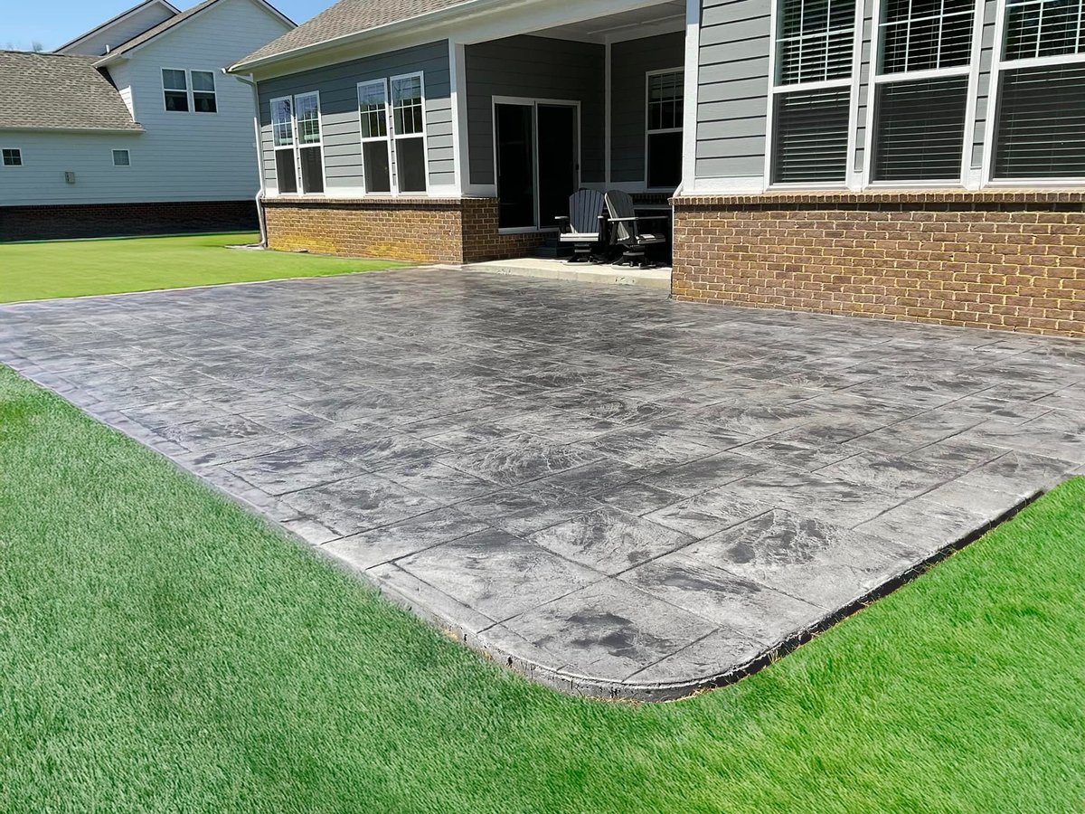Concrete Patio by The Artisan Group